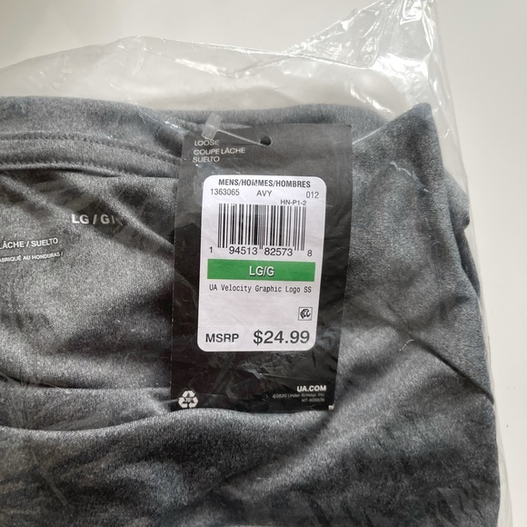 Under Armour Velocity Graphic Logo Tee - Picture 5 of 5